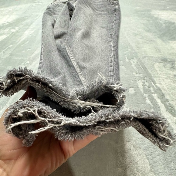 Topshop Straight Jeans | Women’s W28 L32 | Gray Wash - Picture 7 of 8